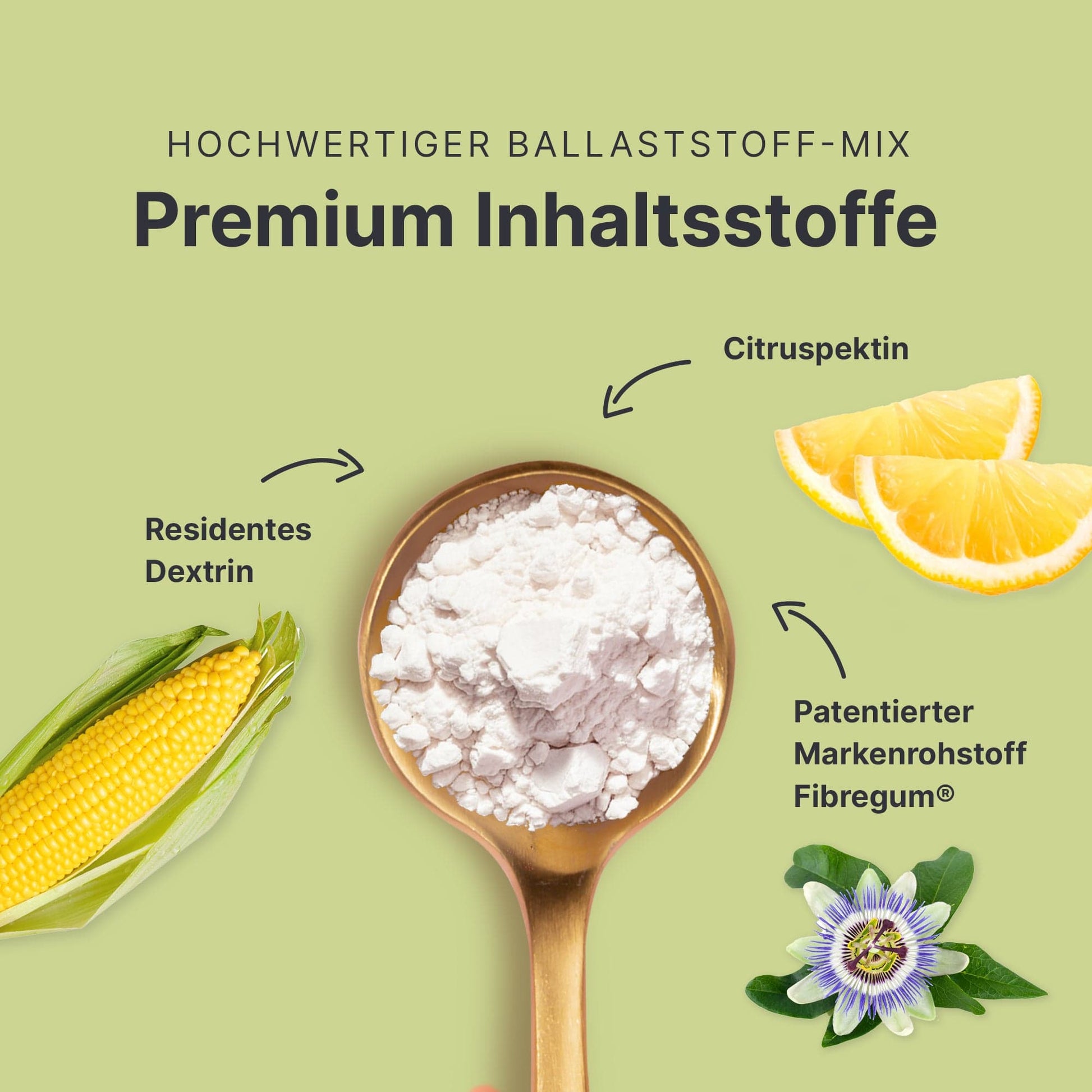 Ballaststoffpulver