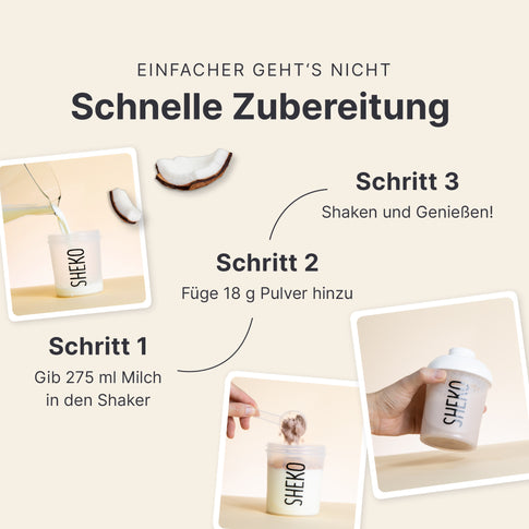 Schnelle und einfache Zubereitung