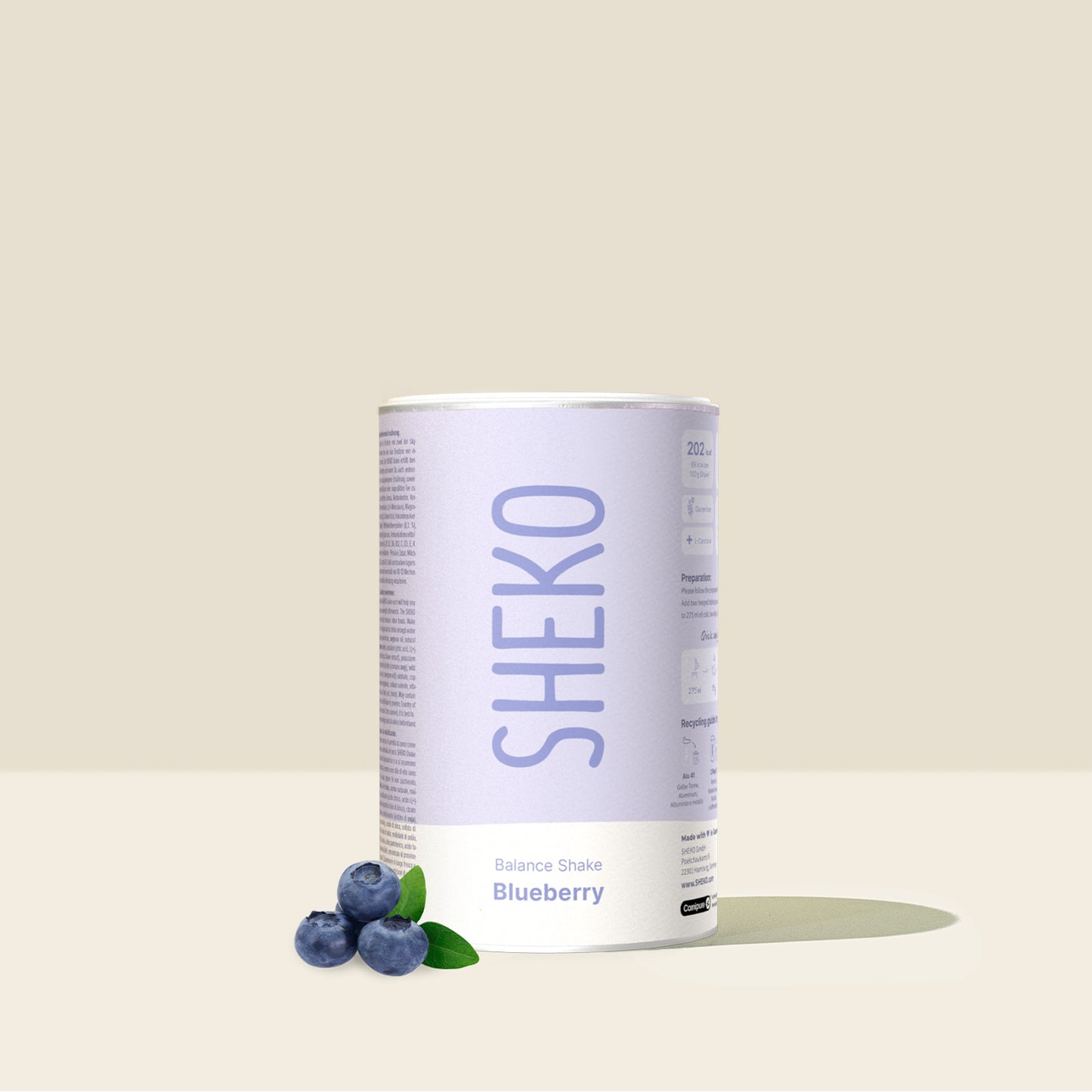 Shakemahlzeit Blaubeere (360g)