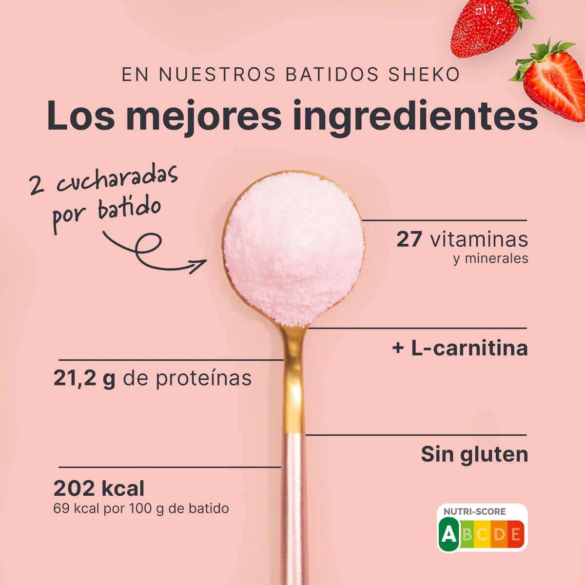 SHEKO Balance Shake Erdbeere (ES)