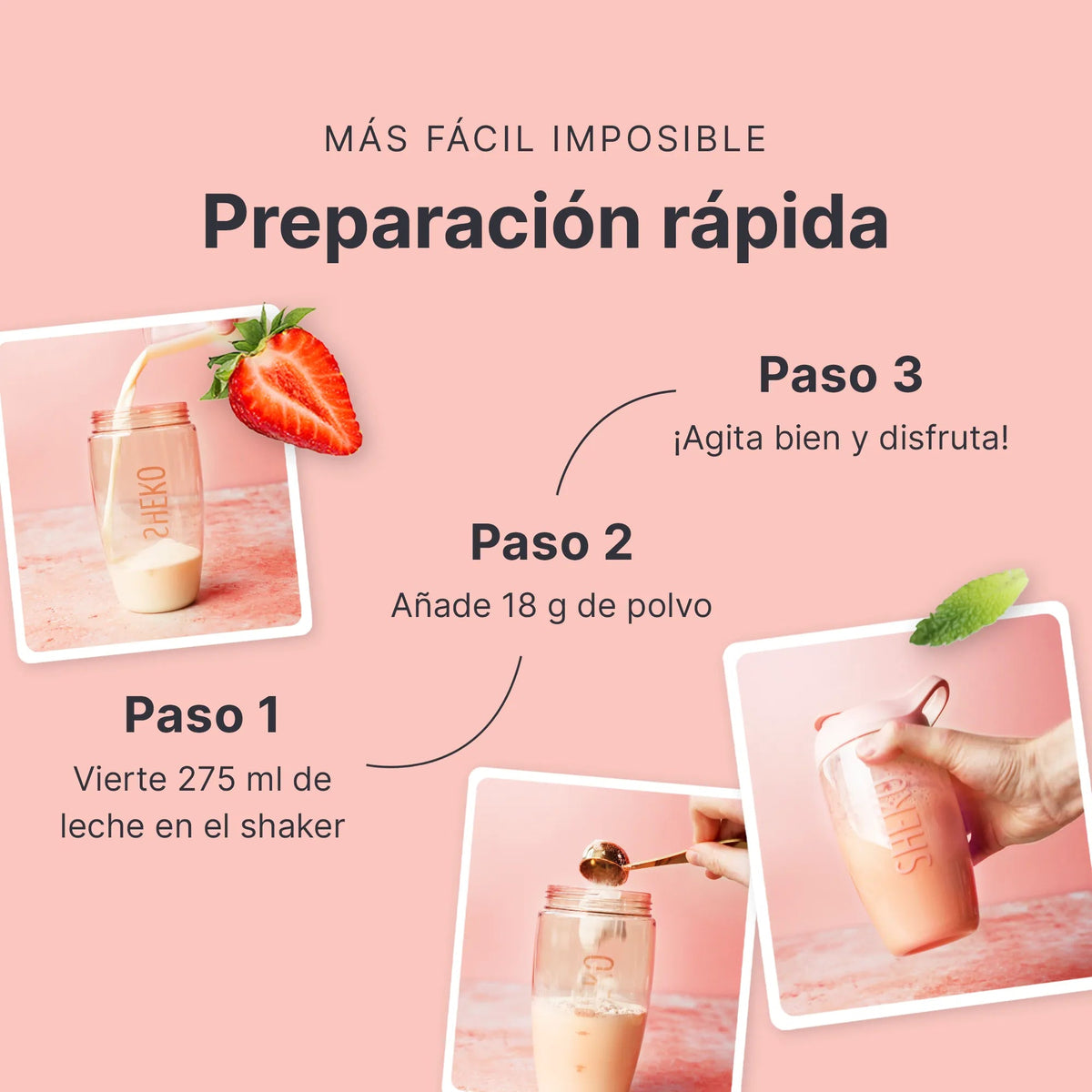 SHEKO Balance Shake Erdbeere (ES)