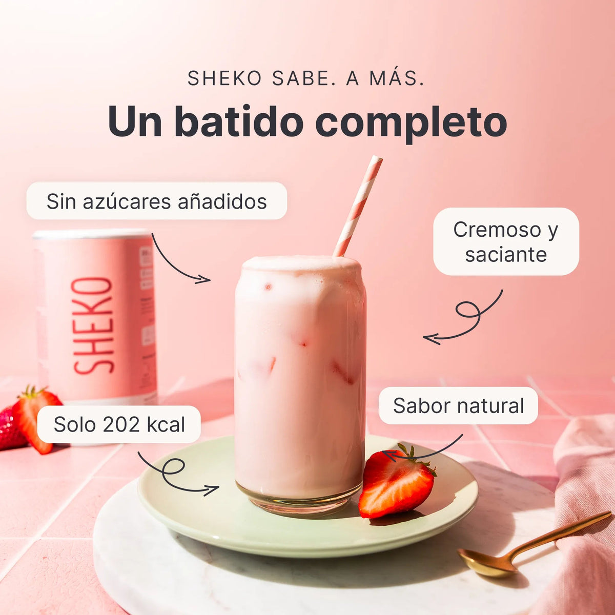 SHEKO Balance Shake Erdbeere (ES)