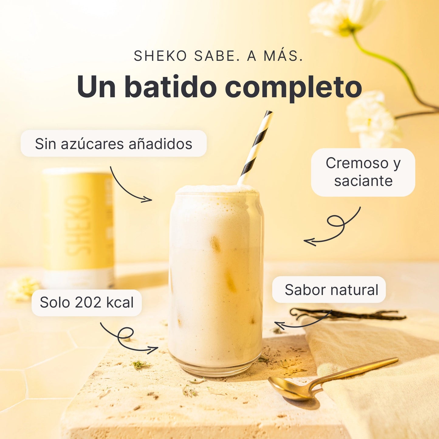 SHEKO Balance Shake Vanille (ES)