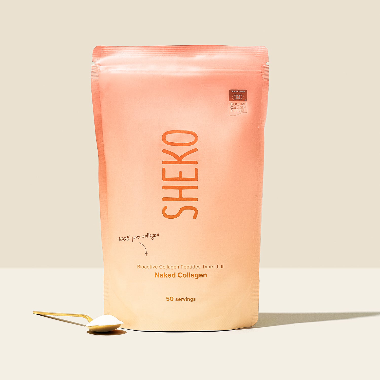 Kollagen Pulver (500g), hochwertige Kollagen-Peptide – SHEKO