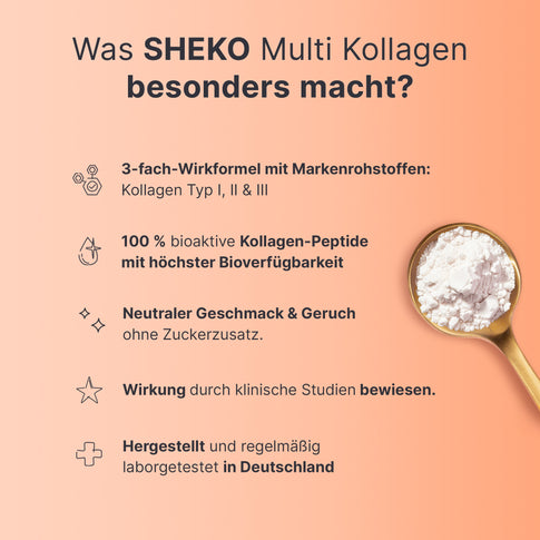 Was SHEKO Multi Kollagen besonders macht?