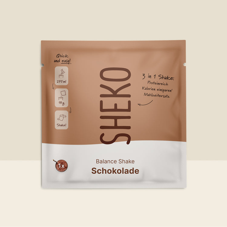 Shake monoporzione sostitutivo del pasto al cioccolato