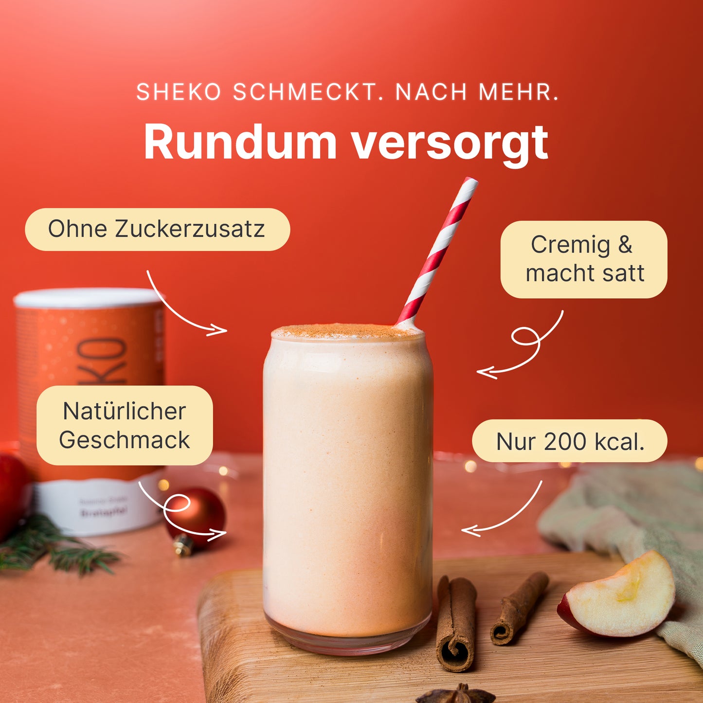 Shakemahlzeit Bratapfel (360g)