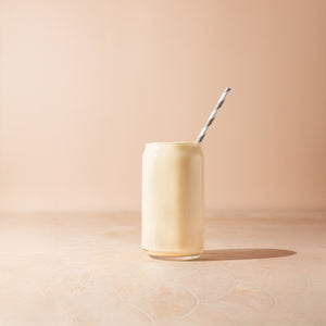 Leckeren Shake genießen