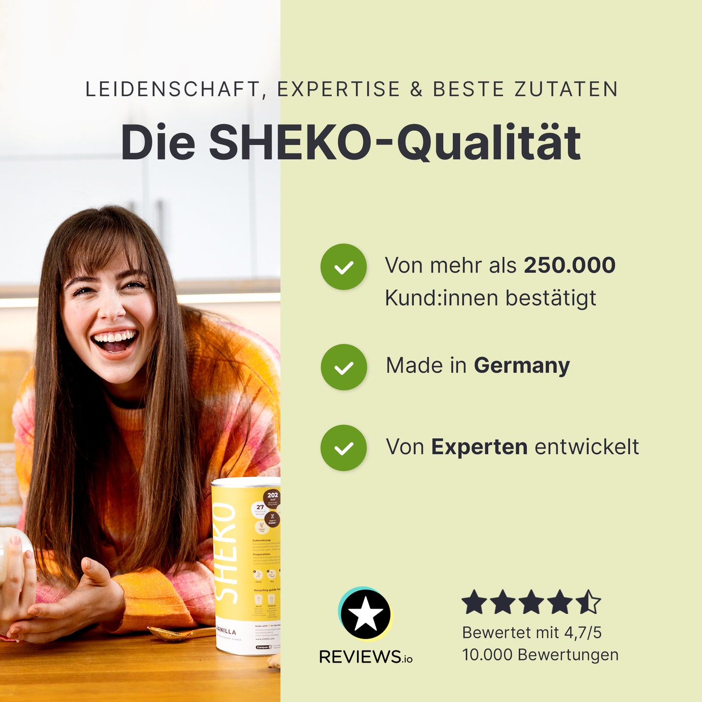 Shakemahlzeit Matcha (378g)