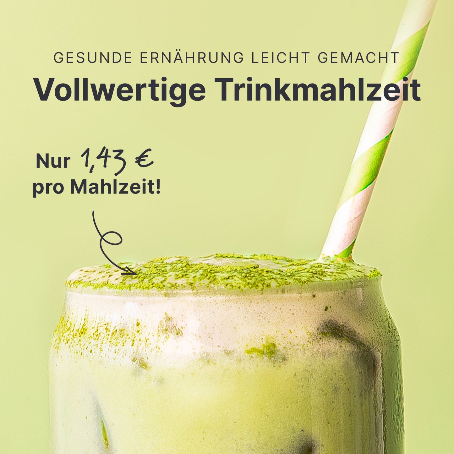 Shakemahlzeit Matcha (378g)