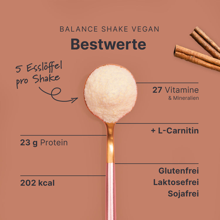 Balance Shake Vegan Zimt
