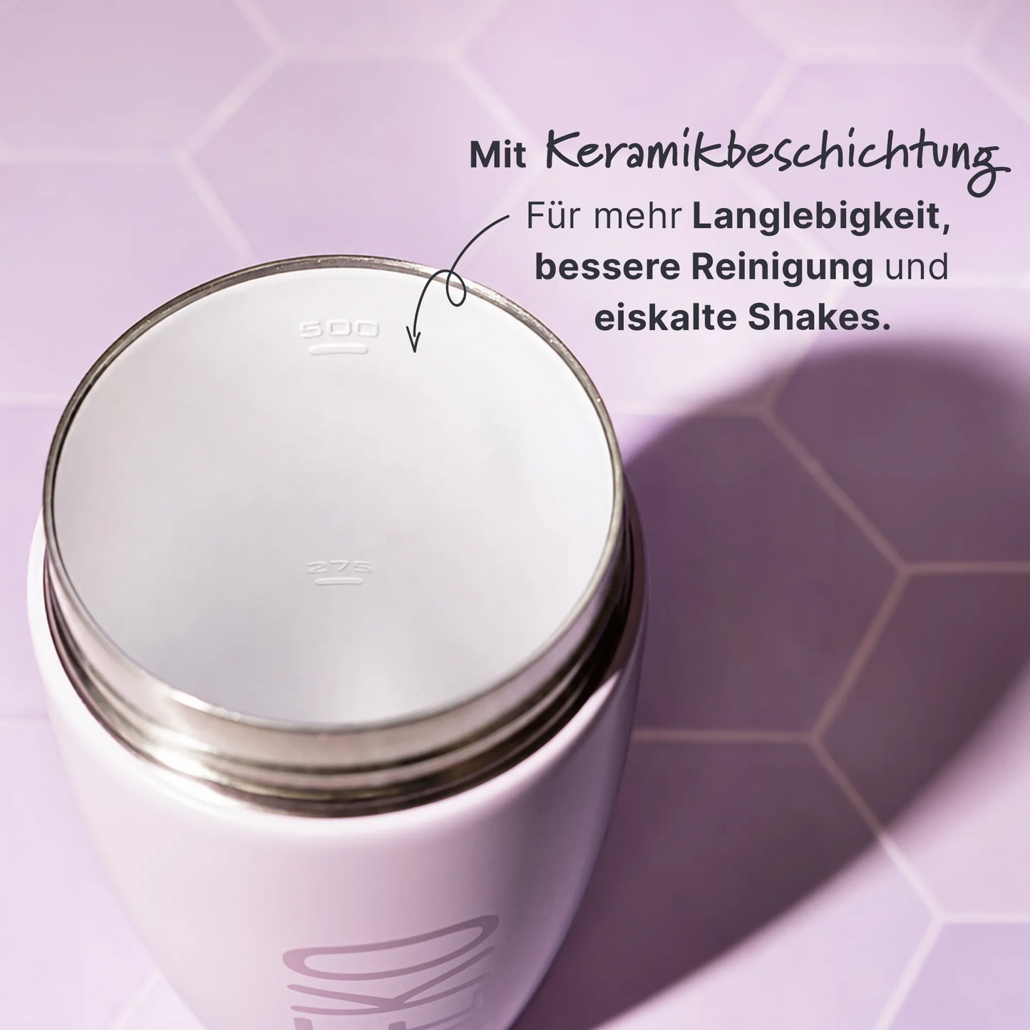 SHEKO Thermoshaker Pastell Violett