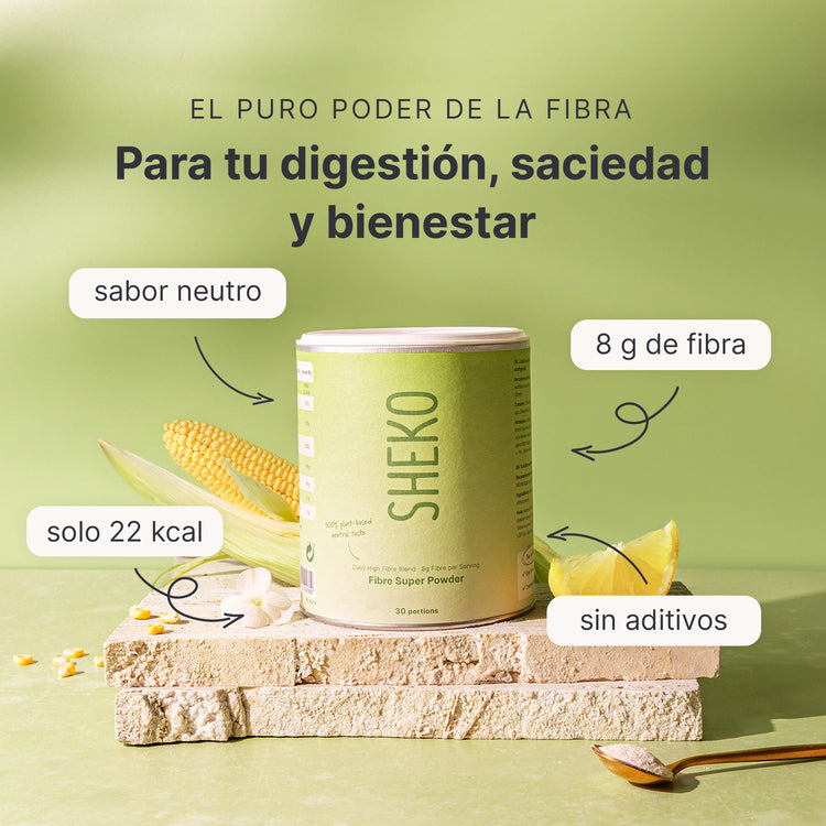 Fibra en polvo