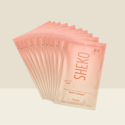 Set da viaggio 10 pz collagene