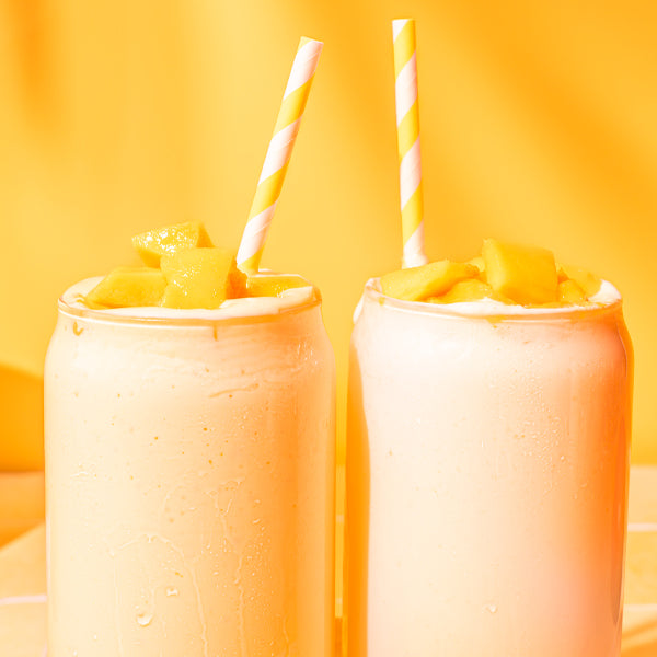 Mango-Lassi nach Belieben Toppen