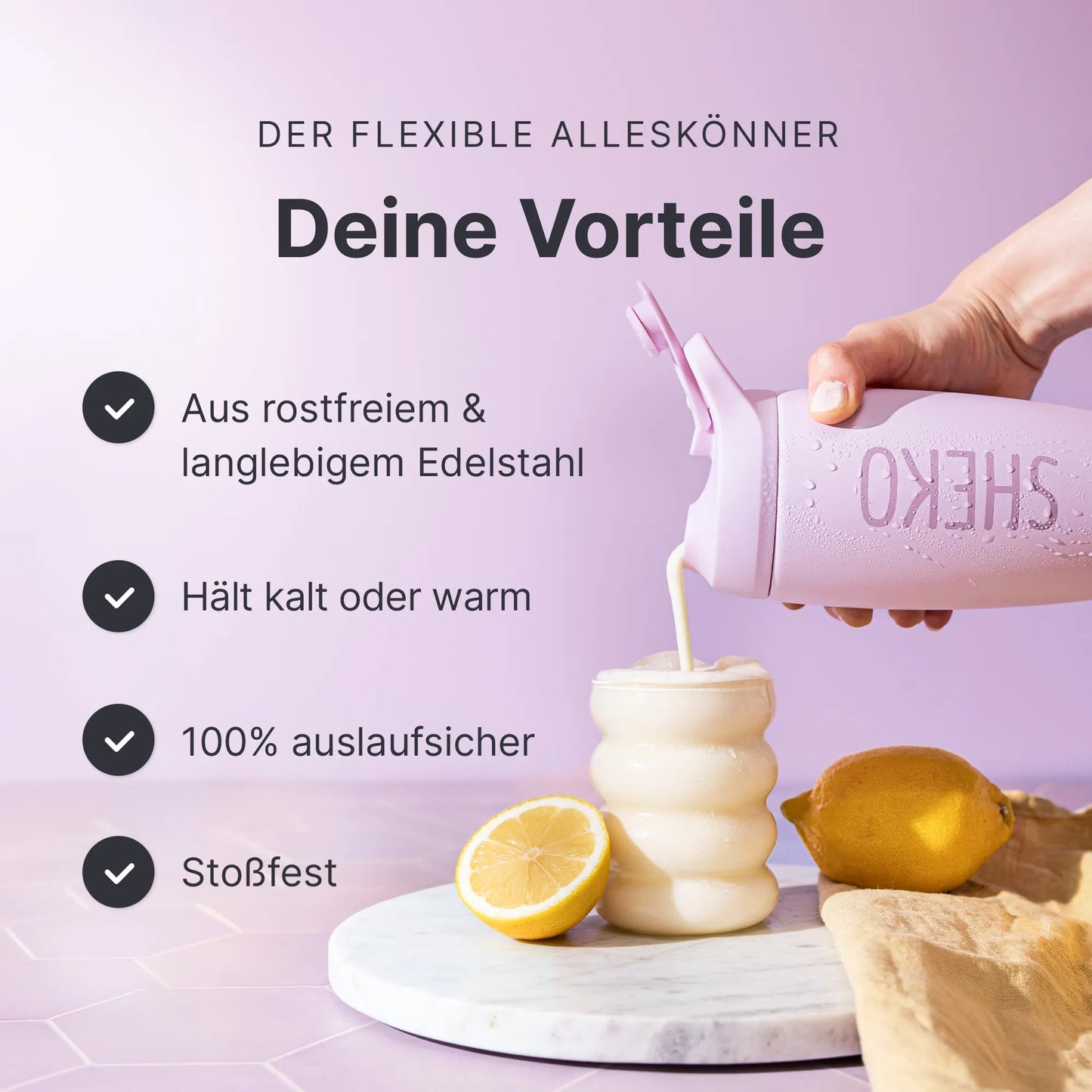Thermoshaker Flieder