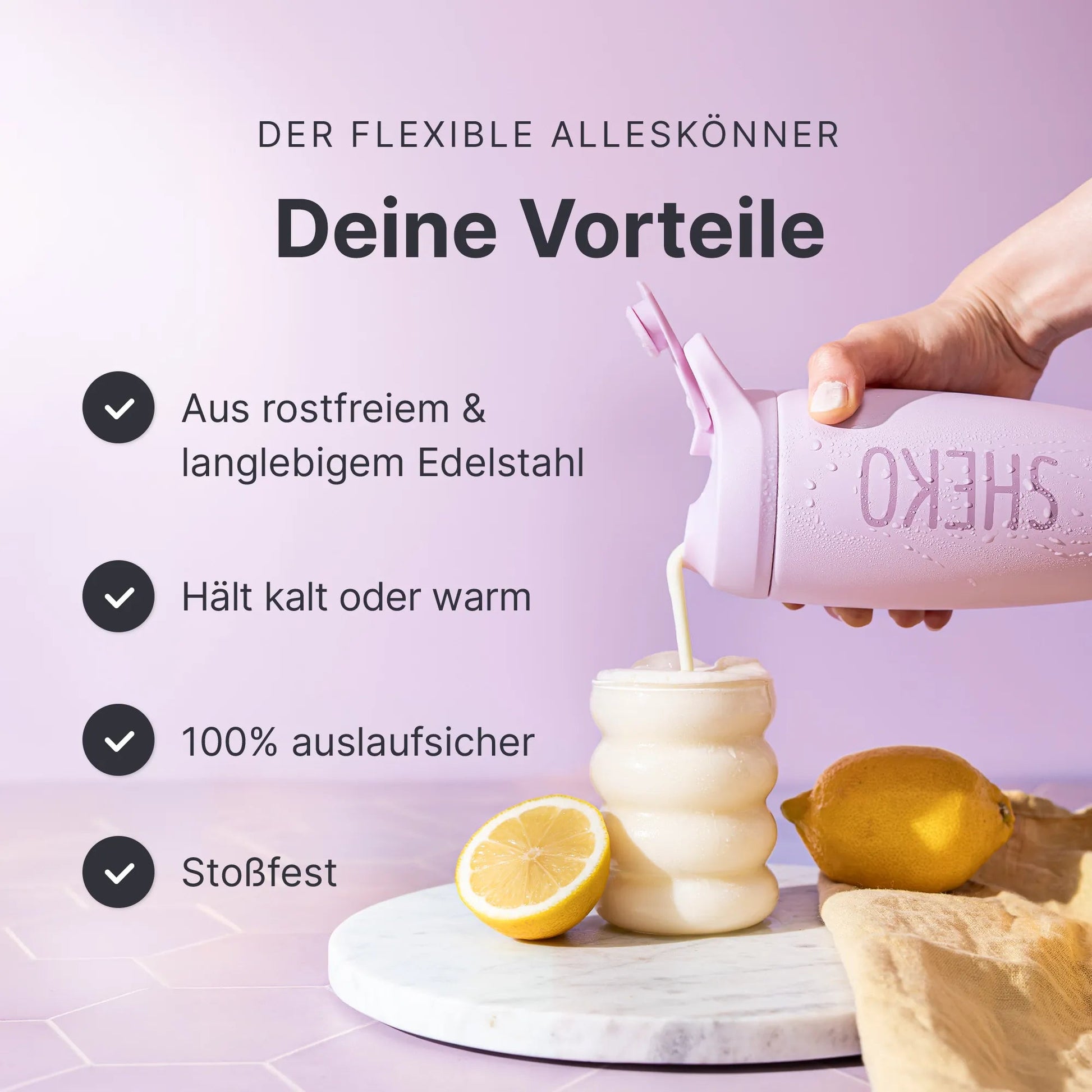 Thermoshaker Flieder