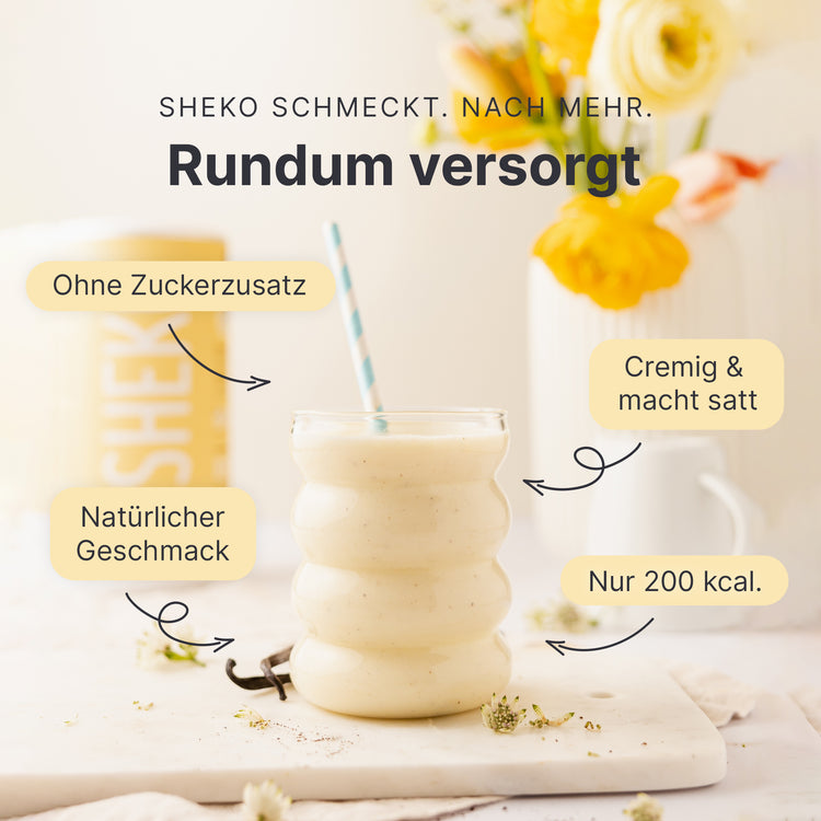 Mit SHEKO Shakes rundum versorgt