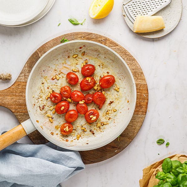 Roast the tomatoes and seeds