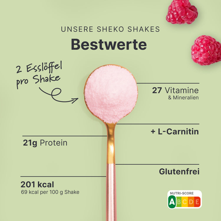 SHEKO Shakes Bestwerte