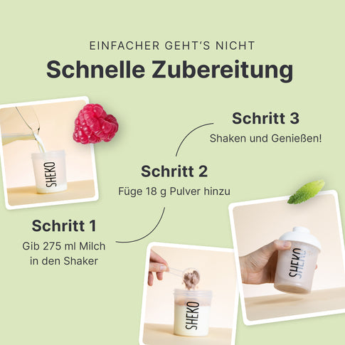 Schnelle Zubereitung