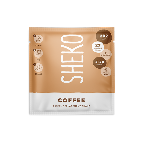 Kaffee-Shake Pröbchen